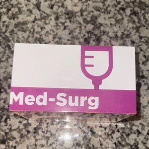 Purple and White Med-Surg Box